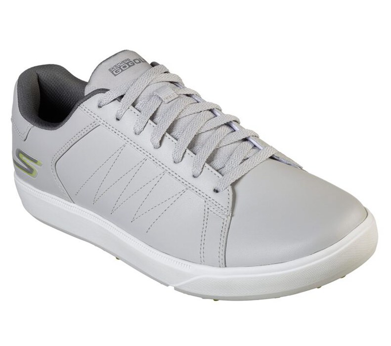Skechers Herr Grå/Ljus Gröna Sneakers - Go Golf Drive 4 - Sverige (IEFUW-5638)